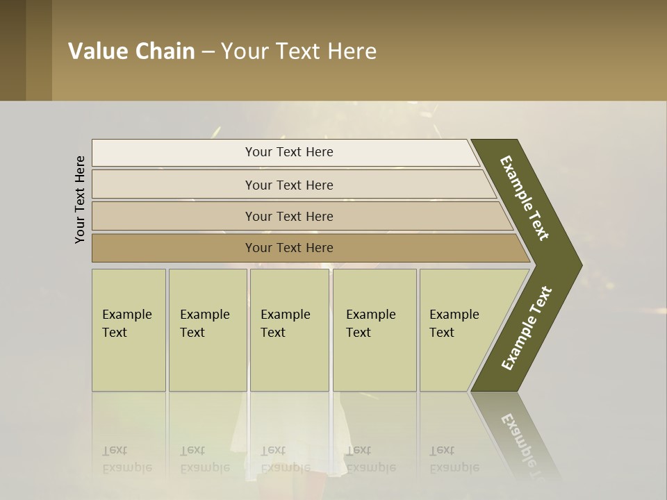 A Little Girl Is Standing In The Grass With Her Arms Outstretched PowerPoint Template