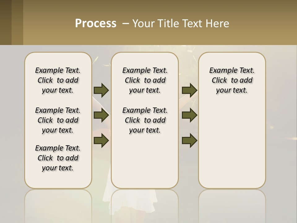 A Little Girl Is Standing In The Grass With Her Arms Outstretched PowerPoint Template