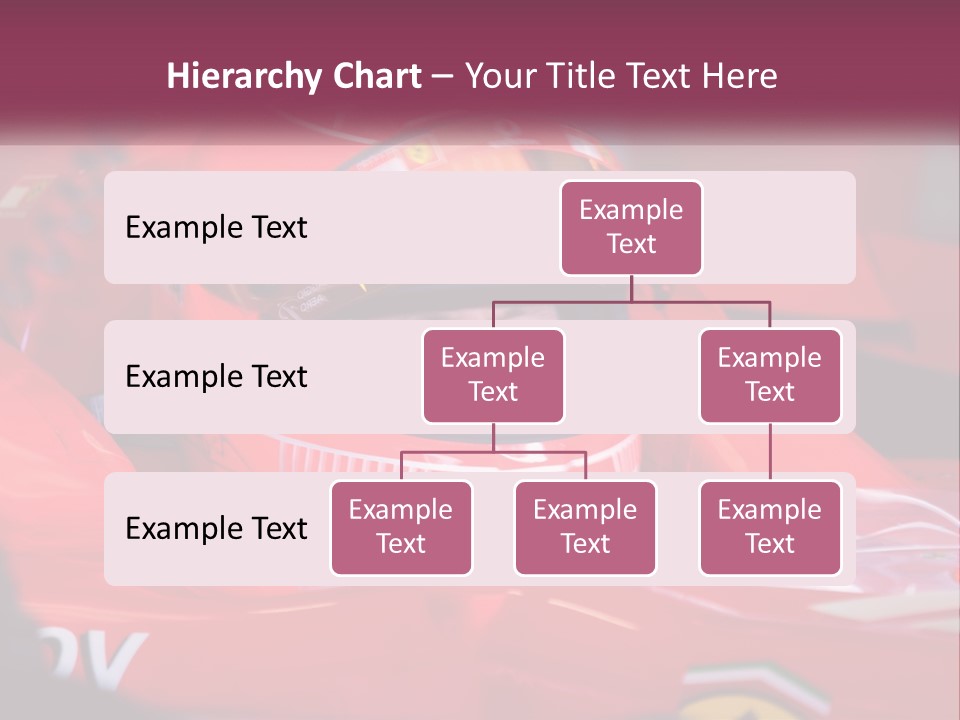 A Man In A Racing Car With A Helmet On PowerPoint Template