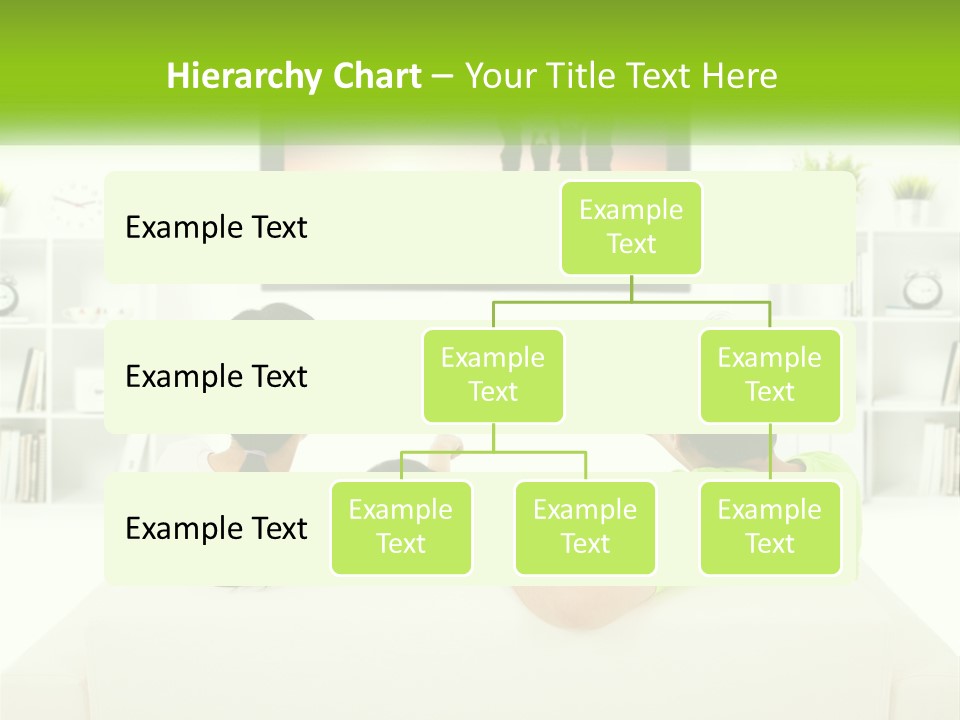 A Group Of People Sitting In Front Of A Tv PowerPoint Template