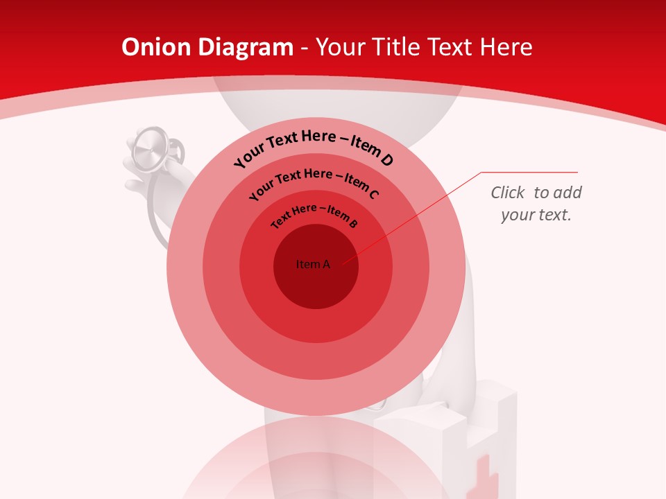 A Person With A Stethoscope In His Hand PowerPoint Template