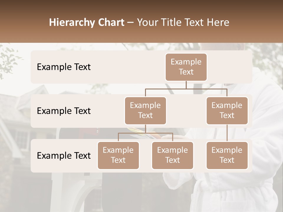 A Man Putting A Piece Of Paper Into A Mailbox PowerPoint Template