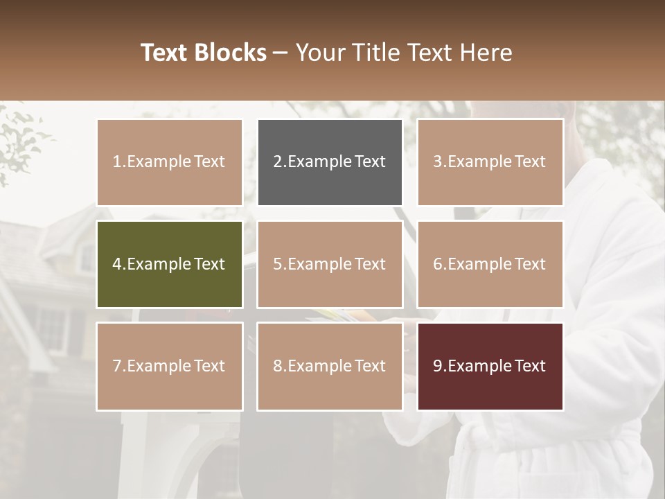 A Man Putting A Piece Of Paper Into A Mailbox PowerPoint Template