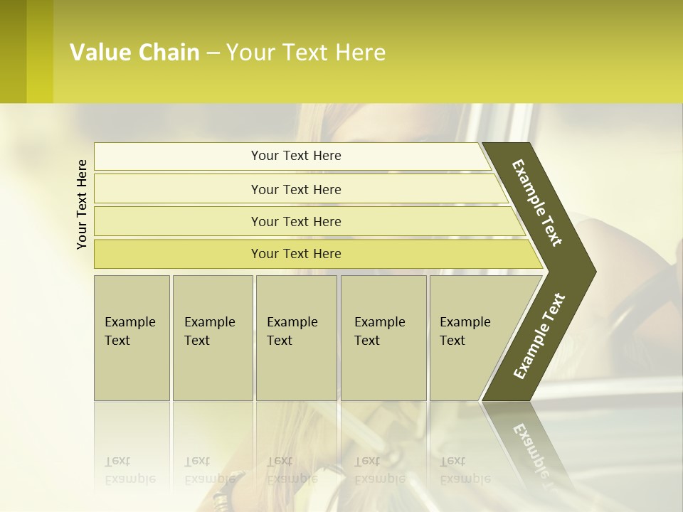 A Woman In Sunglasses Leaning Out The Window Of A Car PowerPoint Template