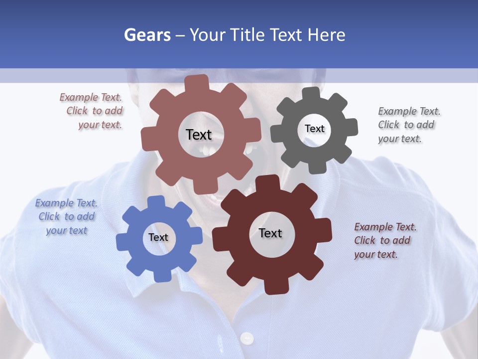 A Man With A Surprised Look On His Face PowerPoint Template