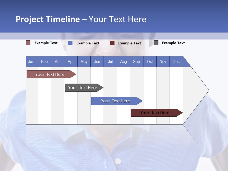 A Man With A Surprised Look On His Face PowerPoint Template