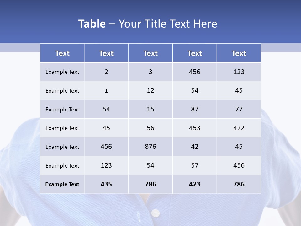 A Man With A Surprised Look On His Face PowerPoint Template