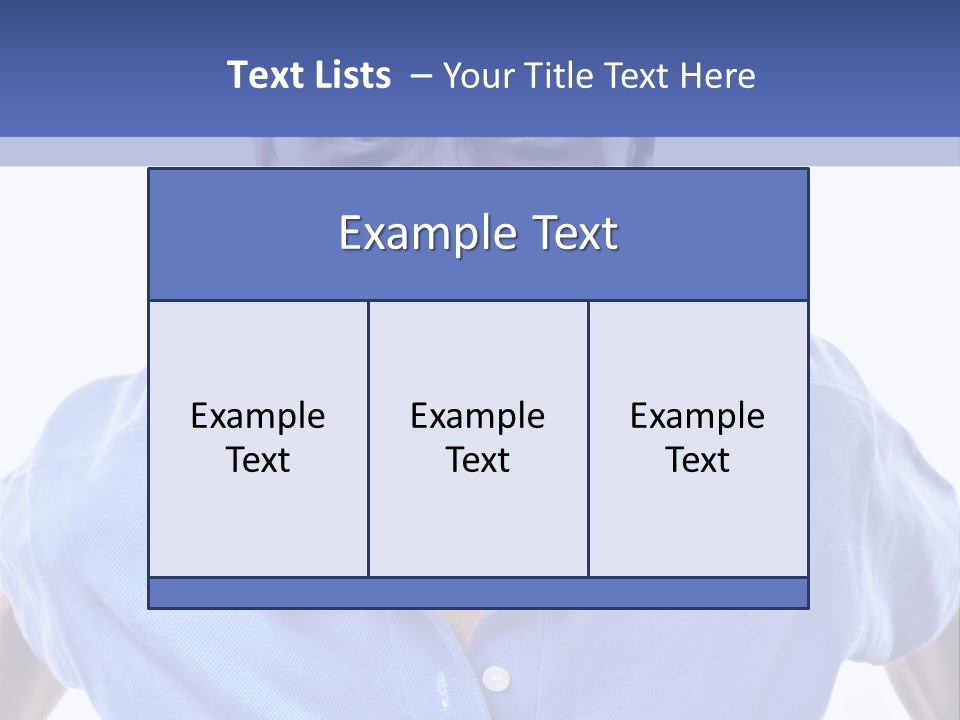 A Man With A Surprised Look On His Face PowerPoint Template