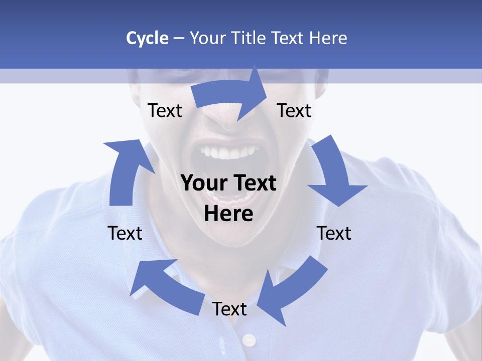 A Man With A Surprised Look On His Face PowerPoint Template