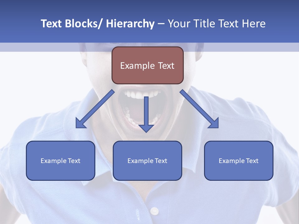A Man With A Surprised Look On His Face PowerPoint Template