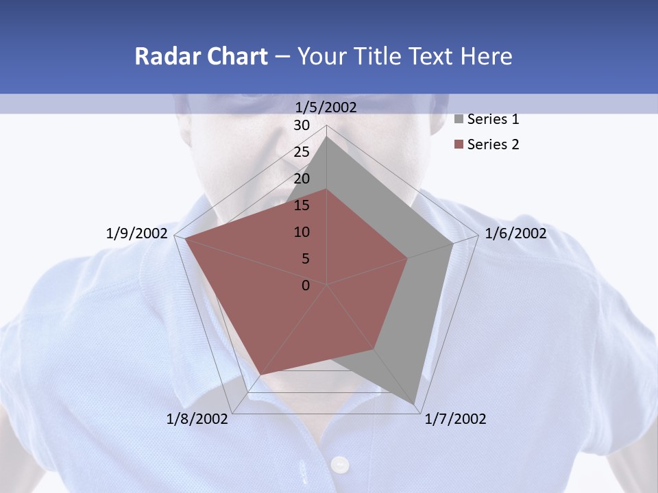 A Man With A Surprised Look On His Face PowerPoint Template