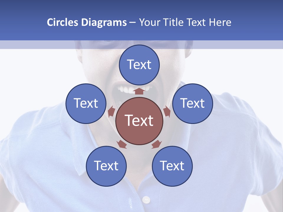 A Man With A Surprised Look On His Face PowerPoint Template