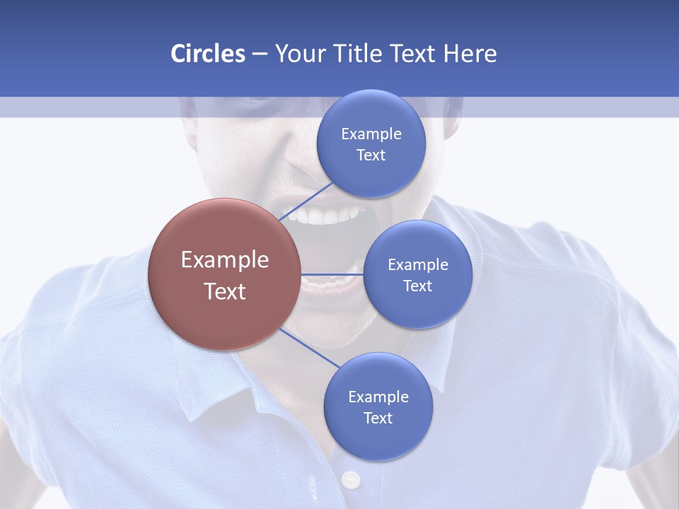 A Man With A Surprised Look On His Face PowerPoint Template