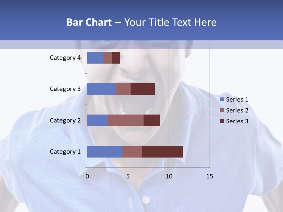 A Man With A Surprised Look On His Face PowerPoint Template