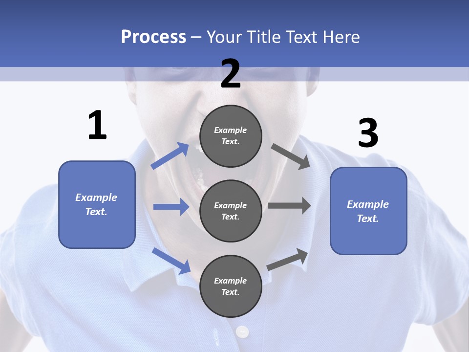 A Man With A Surprised Look On His Face PowerPoint Template