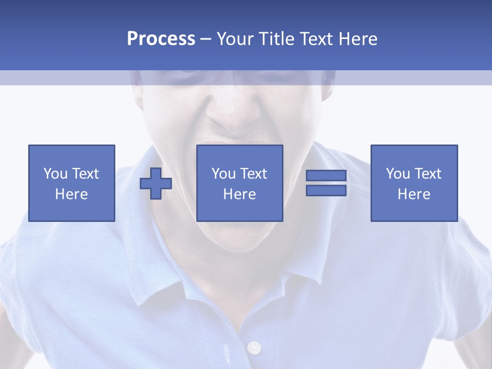 A Man With A Surprised Look On His Face PowerPoint Template
