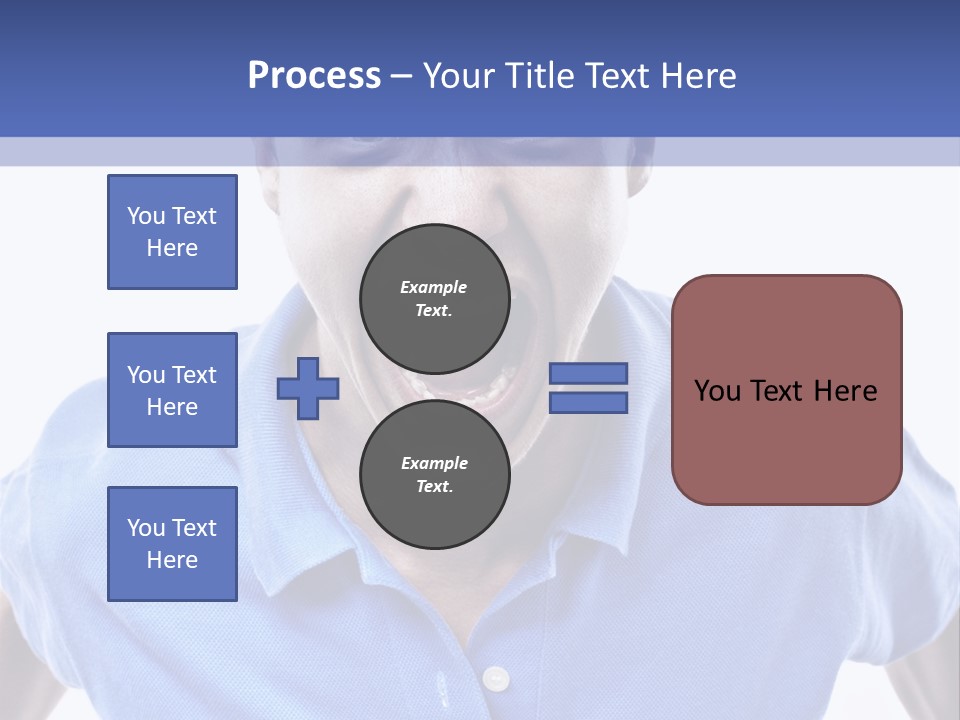 A Man With A Surprised Look On His Face PowerPoint Template