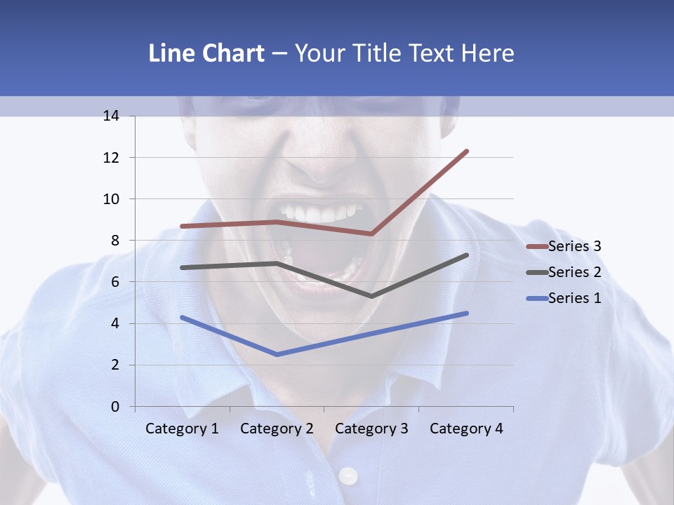 A Man With A Surprised Look On His Face PowerPoint Template