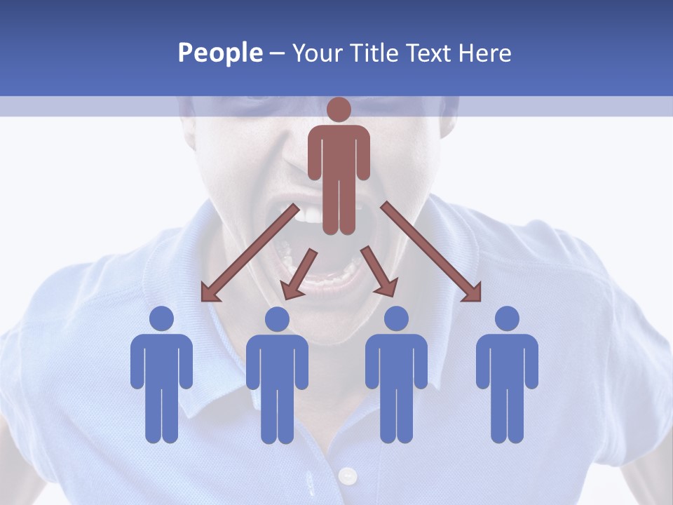 A Man With A Surprised Look On His Face PowerPoint Template