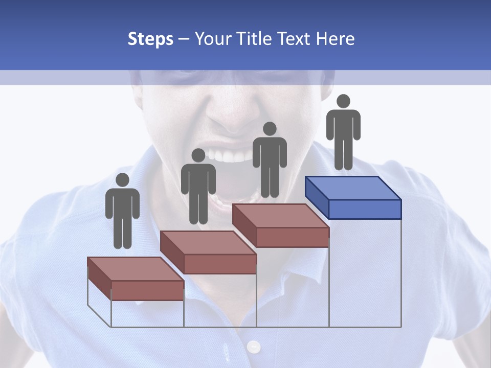 A Man With A Surprised Look On His Face PowerPoint Template