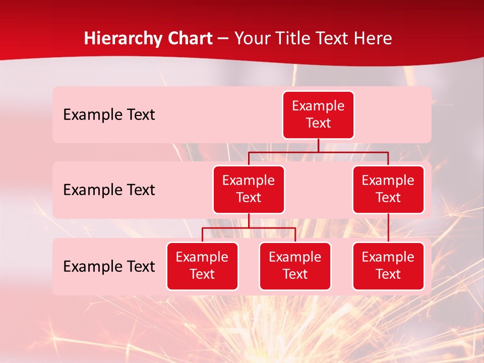 A Sparkler With An American Flag In The Background PowerPoint Template