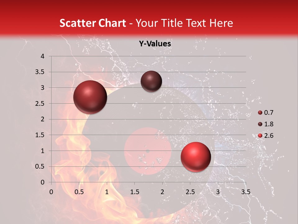 A Record On Fire And Water Powerpoint Template PowerPoint Template