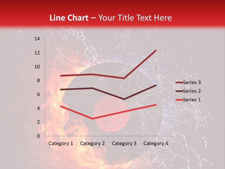A Record On Fire And Water Powerpoint Template PowerPoint Template