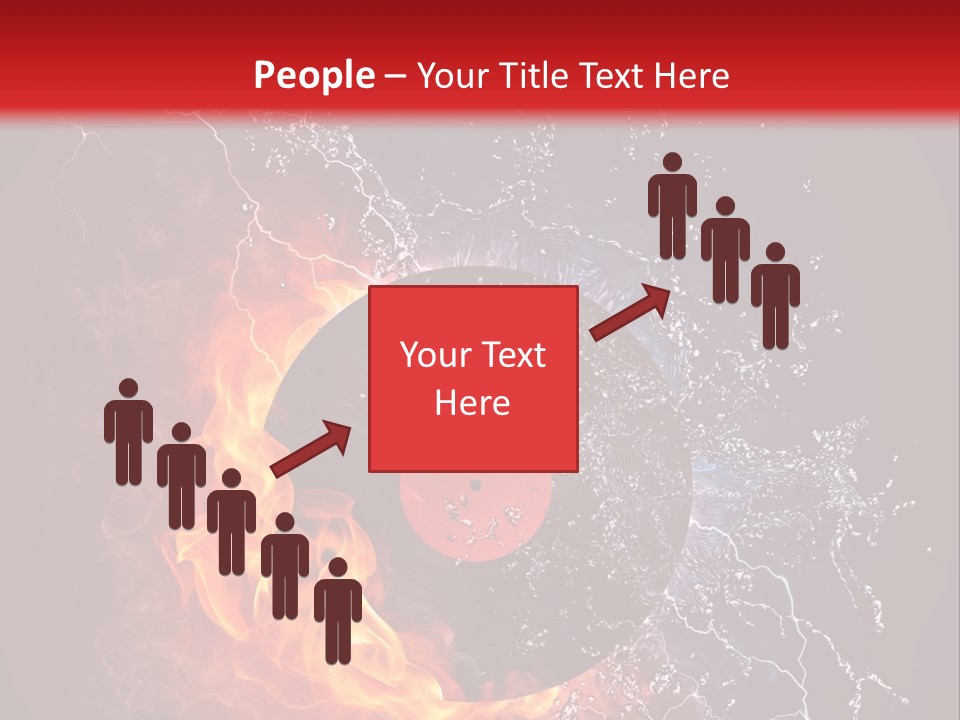 A Record On Fire And Water Powerpoint Template PowerPoint Template