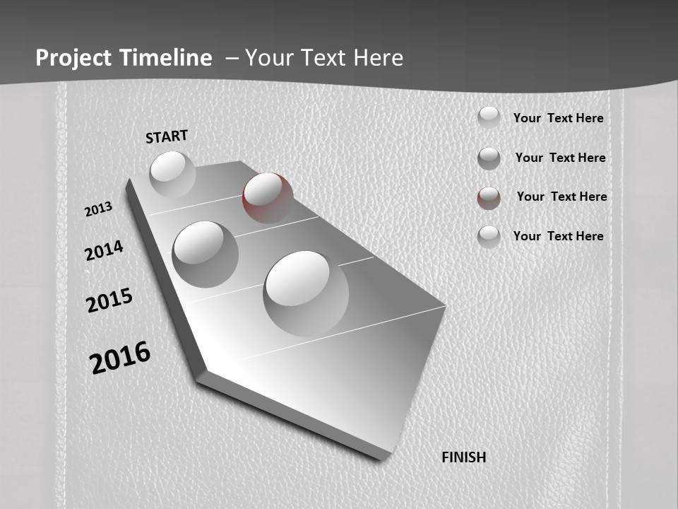 A Black Leather Book On A Wooden Table PowerPoint Template