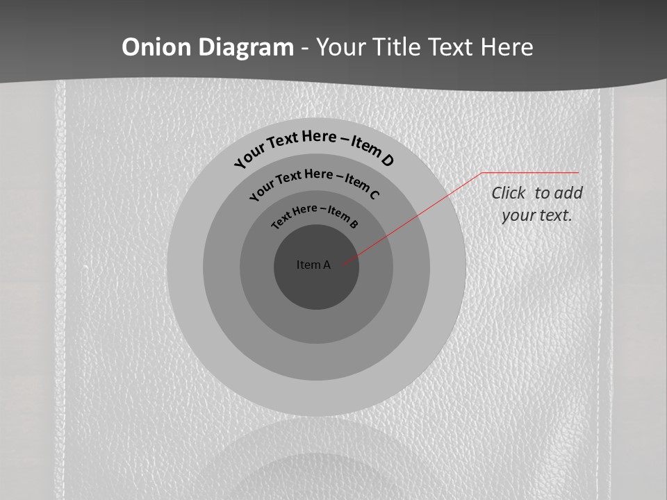 A Black Leather Book On A Wooden Table PowerPoint Template