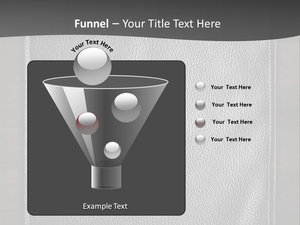 A Black Leather Book On A Wooden Table PowerPoint Template