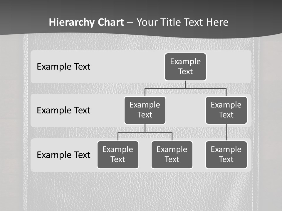A Black Leather Book On A Wooden Table PowerPoint Template
