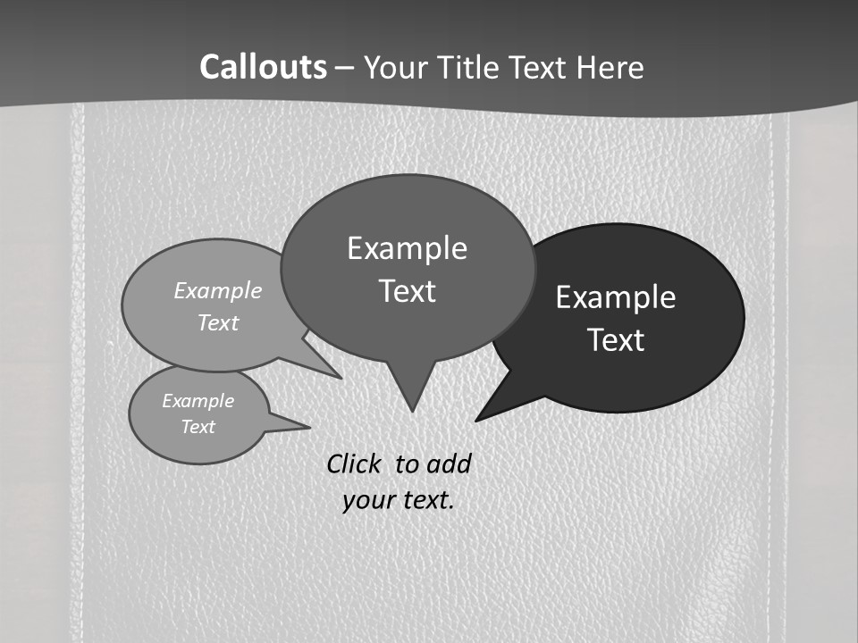 A Black Leather Book On A Wooden Table PowerPoint Template