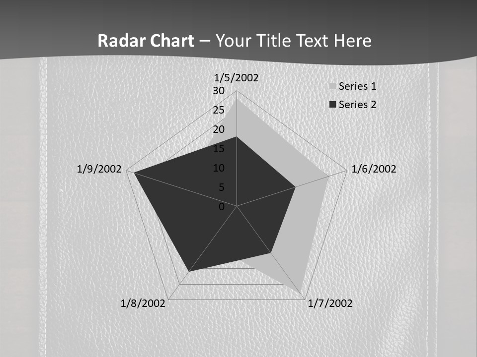 A Black Leather Book On A Wooden Table PowerPoint Template