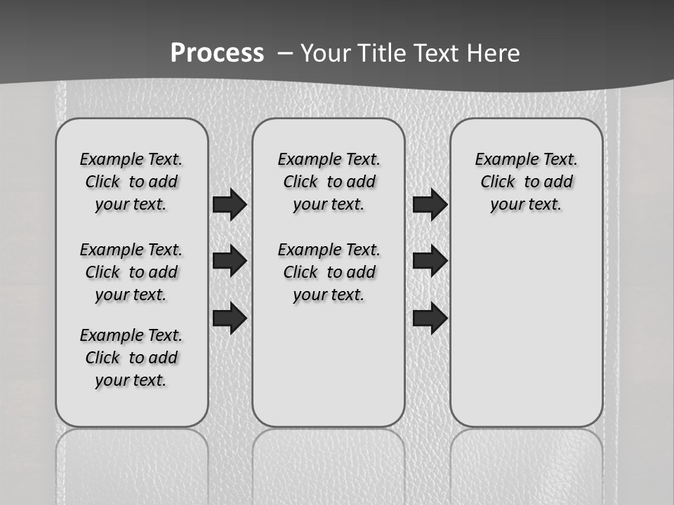 A Black Leather Book On A Wooden Table PowerPoint Template
