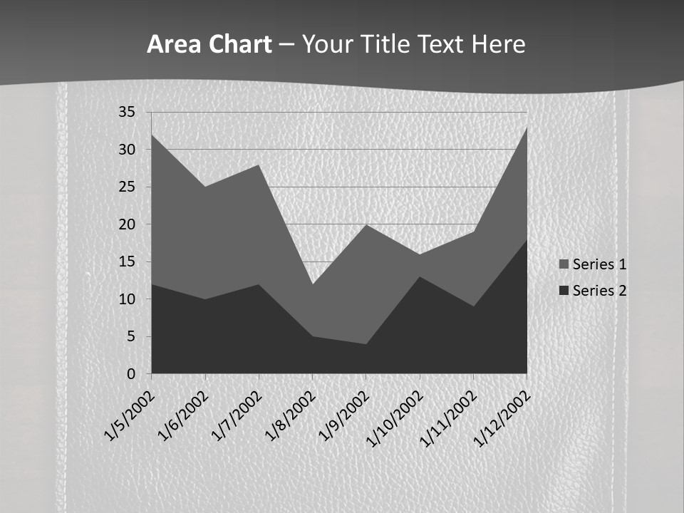 A Black Leather Book On A Wooden Table PowerPoint Template