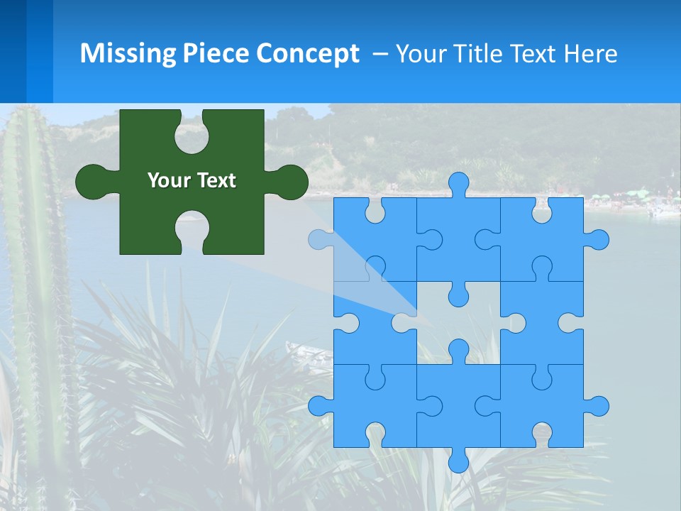 A Large Body Of Water With Boats In It PowerPoint Template