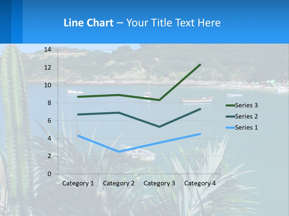 A Large Body Of Water With Boats In It PowerPoint Template