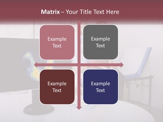A Man And Woman Sitting In Front Of A Computer Screen PowerPoint Template