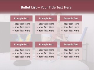 A Man And Woman Sitting In Front Of A Computer Screen PowerPoint Template