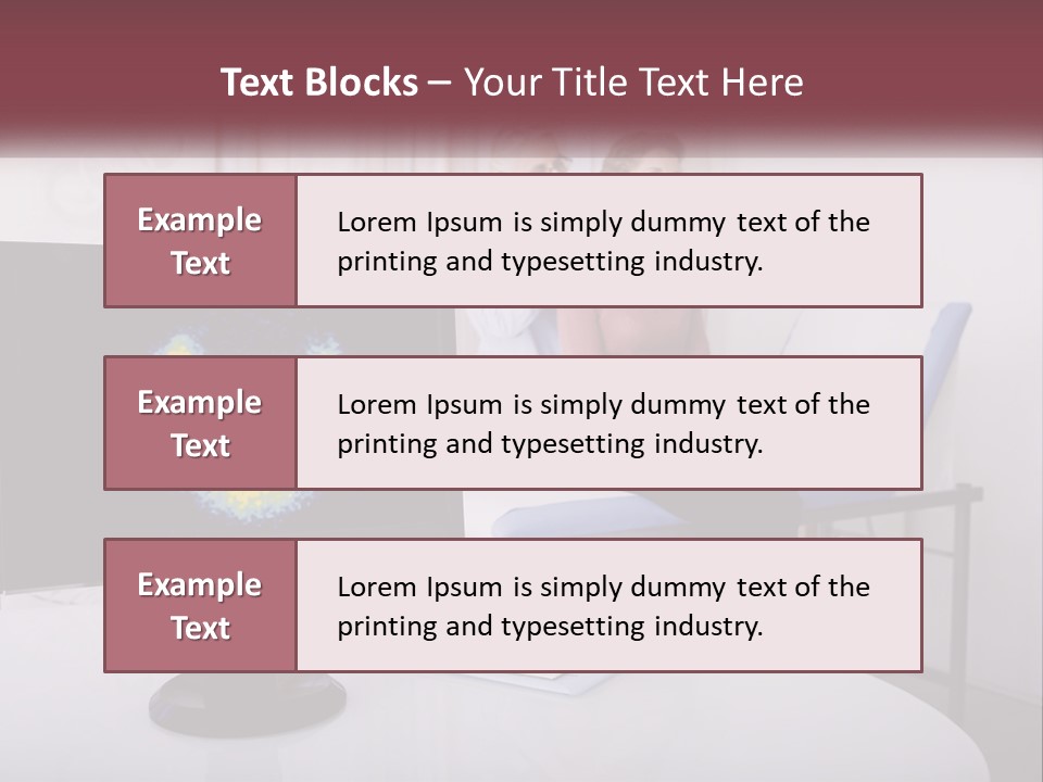 A Man And Woman Sitting In Front Of A Computer Screen PowerPoint Template