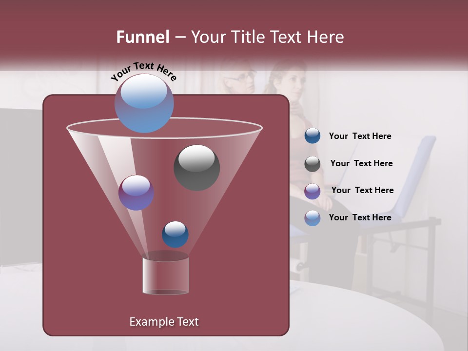 A Man And Woman Sitting In Front Of A Computer Screen PowerPoint Template