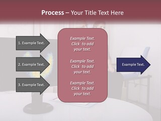 A Man And Woman Sitting In Front Of A Computer Screen PowerPoint Template