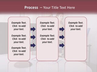 A Man And Woman Sitting In Front Of A Computer Screen PowerPoint Template