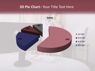 A Man And Woman Sitting In Front Of A Computer Screen PowerPoint Template