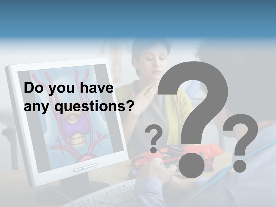 A Man And Woman Looking At A Computer Screen PowerPoint Template