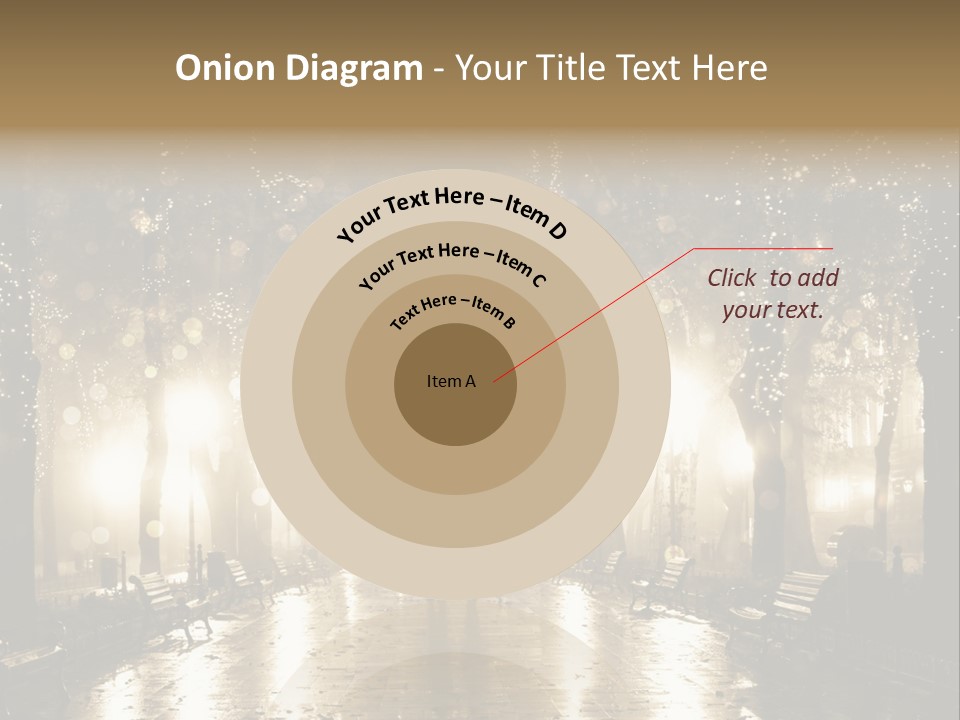 A Couple Of People Standing In The Rain PowerPoint Template