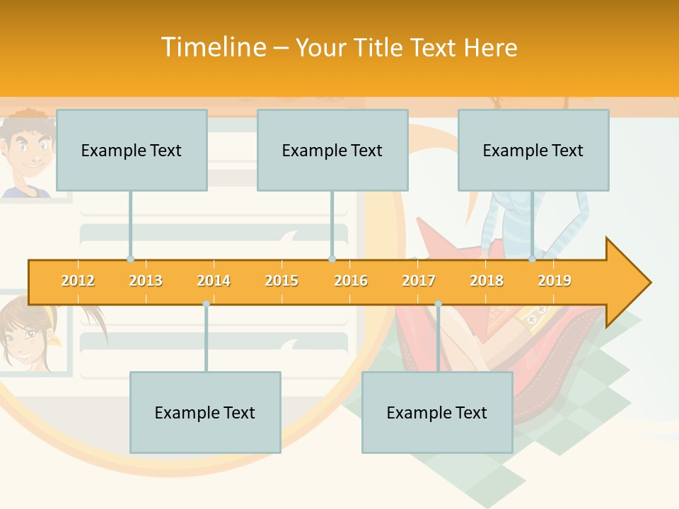A Woman Sitting On A Chair Next To A Computer Screen PowerPoint Template