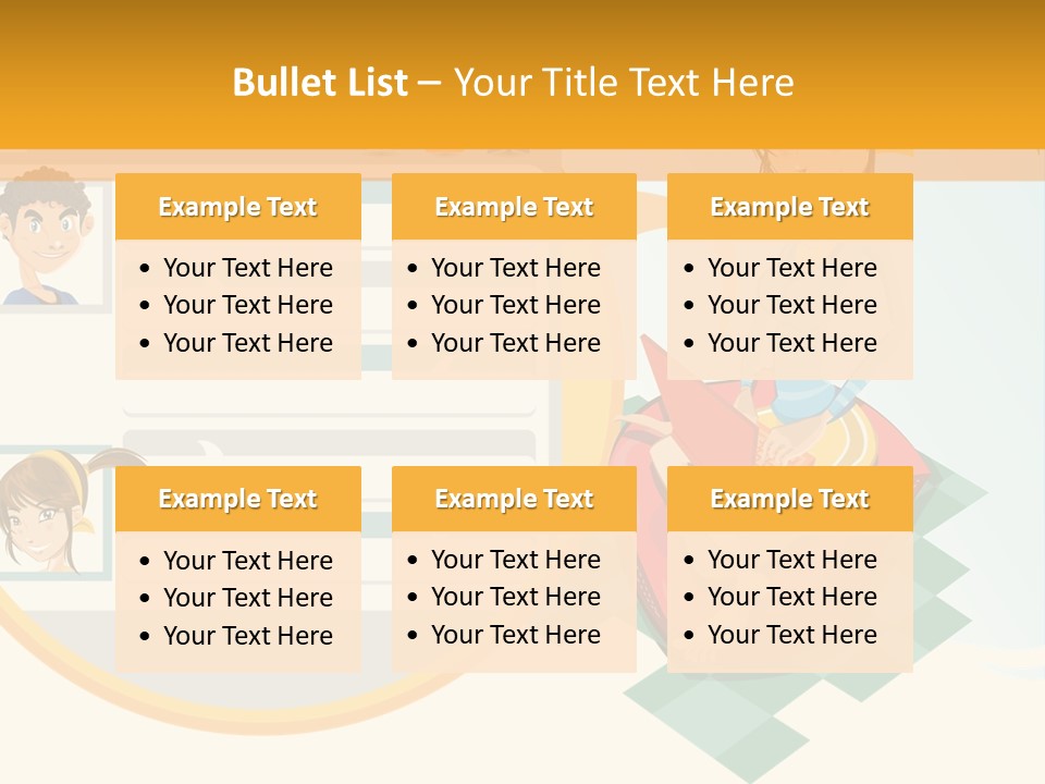 A Woman Sitting On A Chair Next To A Computer Screen PowerPoint Template