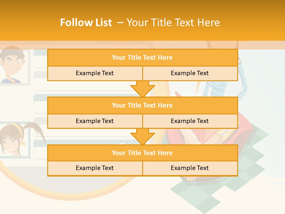A Woman Sitting On A Chair Next To A Computer Screen PowerPoint Template